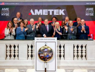Ametek被转移到纽约证券交易所。通过Ametek的照片。